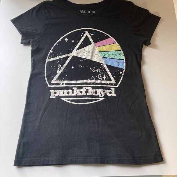 Pink Floyd Girls Graphic Tee Youth Kids Large SIZE 10/12 VTG STYLE T SHIRT - Picture 1 of 5